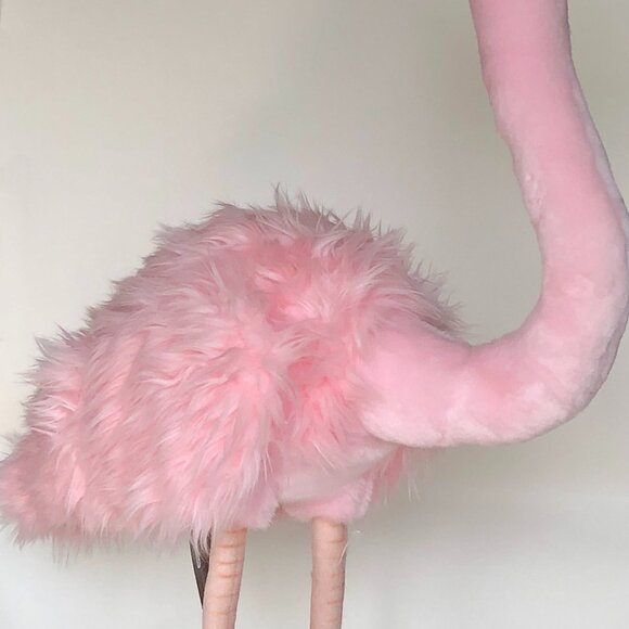 Hansa Handcrafted Flamingo, Pink  31.5 Inch (80 CM)  Stuffed Animal Brand NWT - Picture 7 of 16